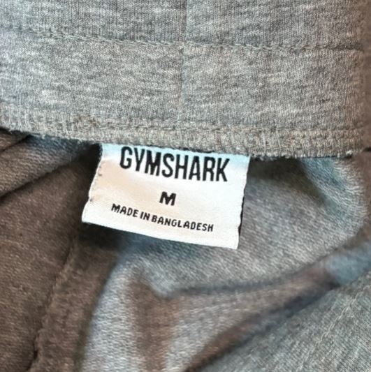 Gymshark Light Gray Joggers Adult Medium