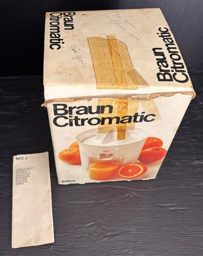 Vintage Braun Citromatic Citrus Juicer MPZ2