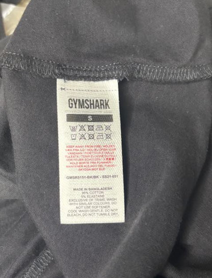Gymshark Legacy Stringer Black Tank Top Muscle Shirt Adult Small