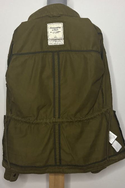 Abercrombie & Fitch Olive Drab Utility Jacket Women’s Large