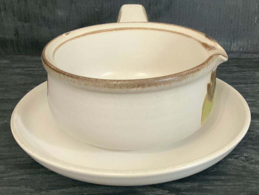 Denby Troubadour Gravy Boat and Saucer