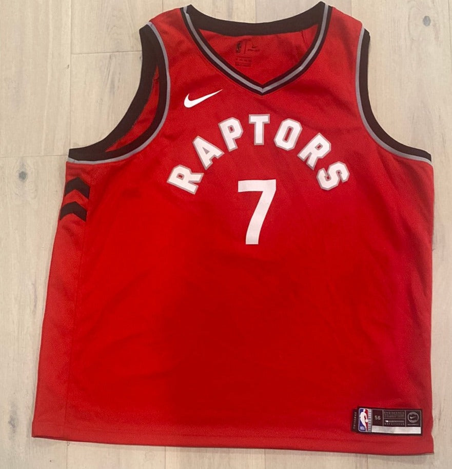 Kyle Lowry Toronto Raptors Nike Swingman Dri Fit Jersey 56 XXL