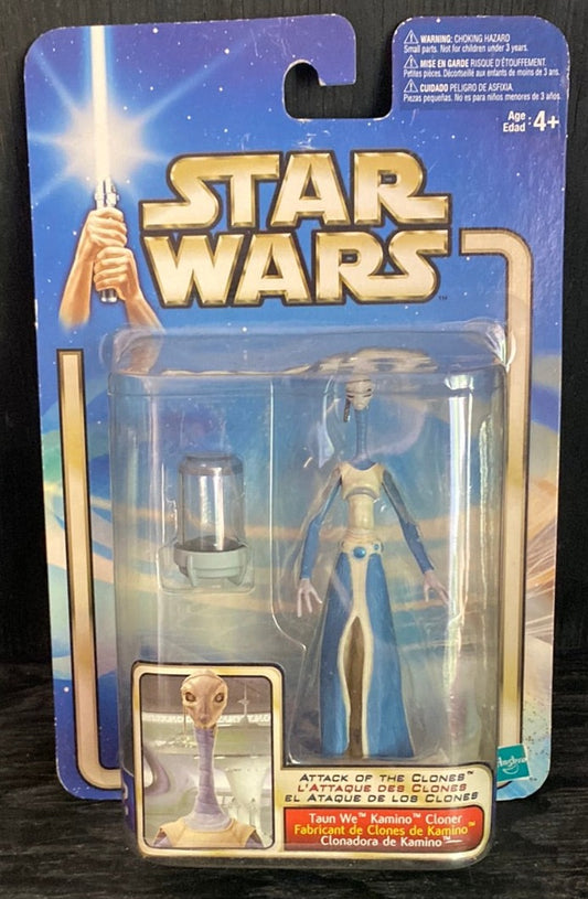 Star Wars Attack of the Clones Taun We Kamino Cloner Variant Action Figure