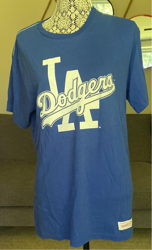 Mitchell & Ness Los Angeles Dodgers Women's Tee Shirt Large