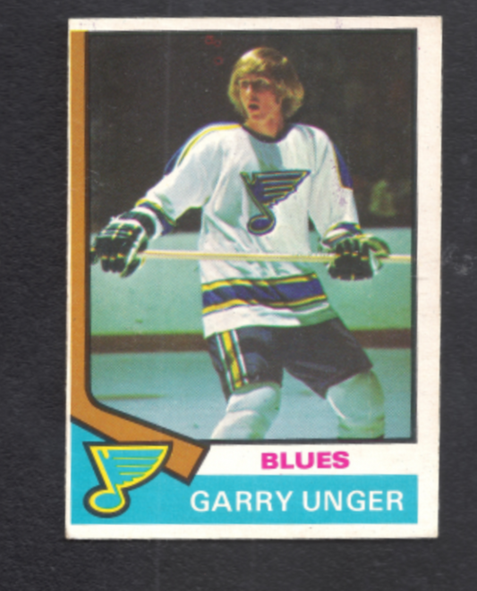 Garry Unger St. Louis Blues Hockey Card