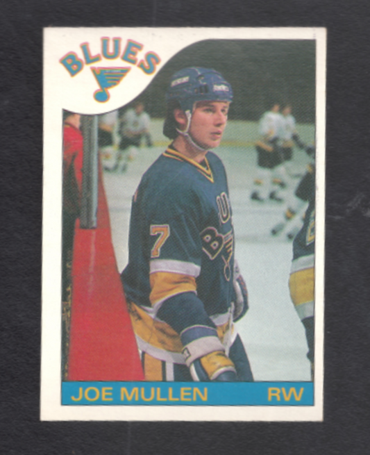 1985-1986 O-Pee-Chee Joe Mullen St. Louis Blues Hockey Card #7