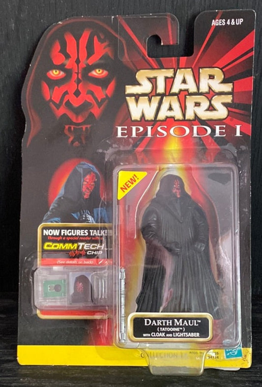 Star Wars Episode 1 Darth Maul Tatooine Action Figure New on Card