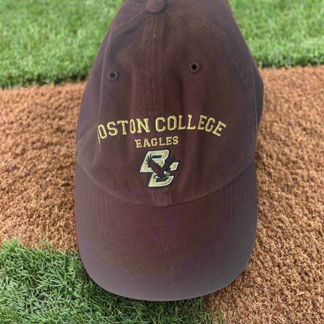 boston college maroon adjustable baseball hat