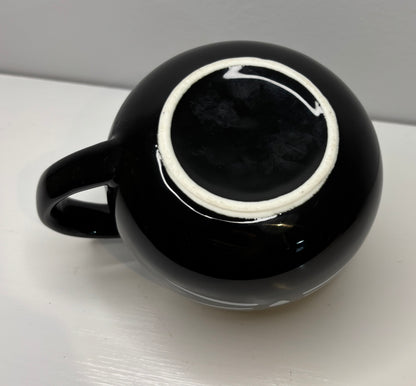 Black Cat Face Kitten Surprise Cat Mug