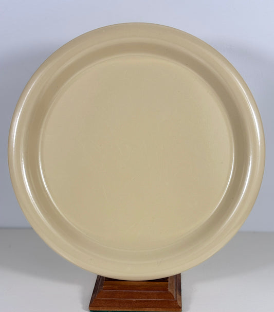 Ingrid Chicago Vintage Beige Melamine Dinner Plate