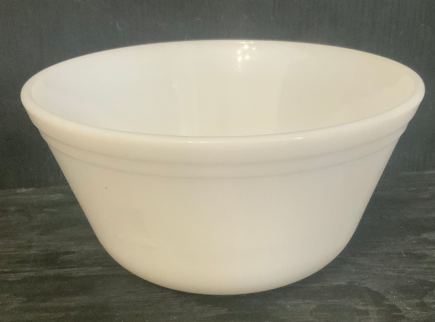 Federal Glass White 7 Inch Mixing Bowl