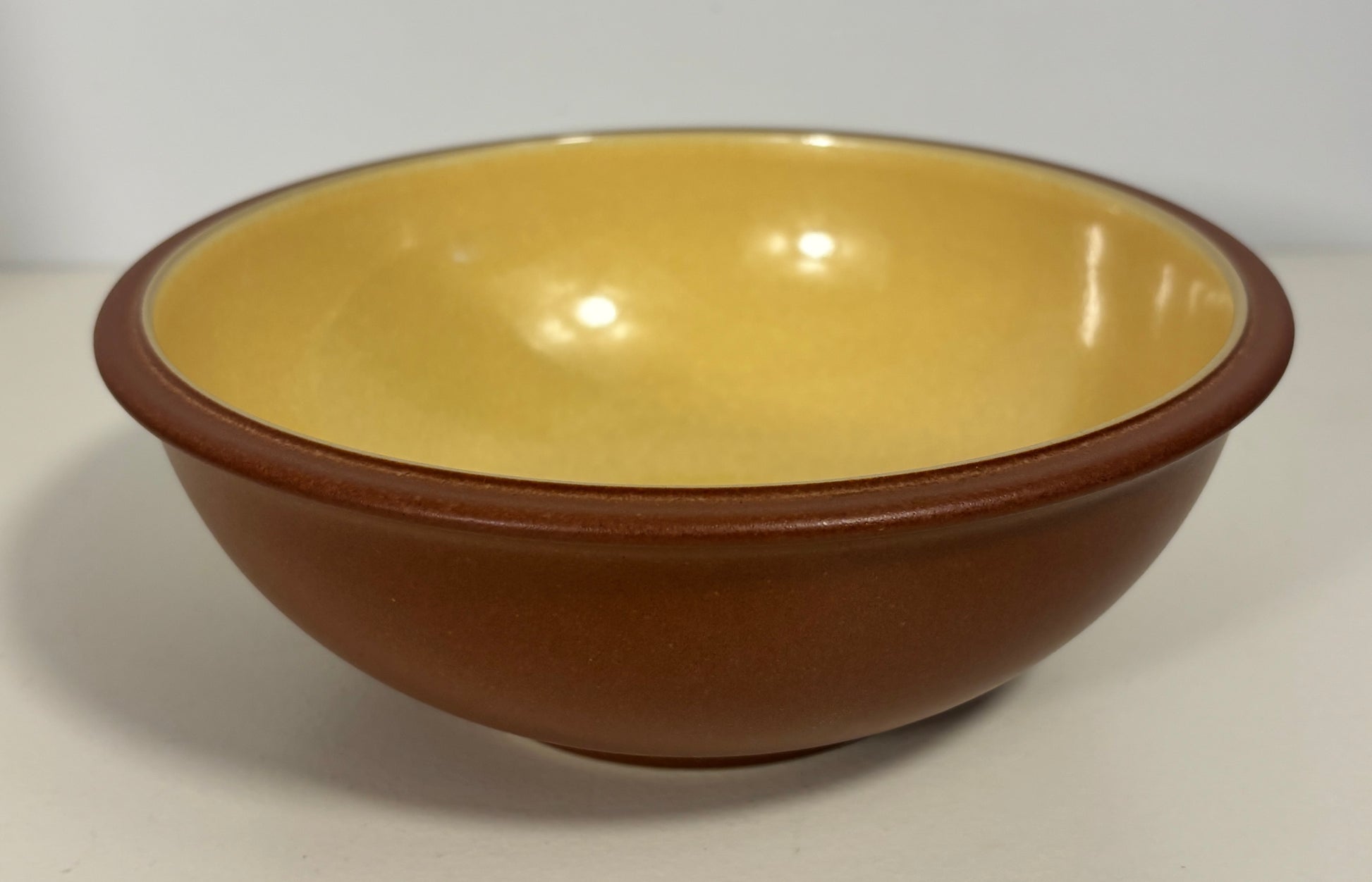 Denby Juice Lemon Yellow Soup Cereal Bowl
