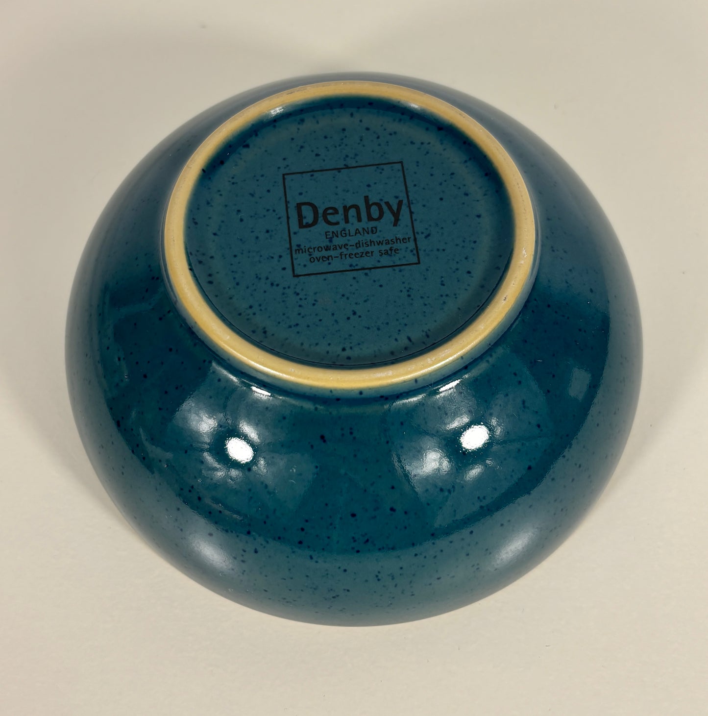 Denby Holly Green Christmas Soup Bowl