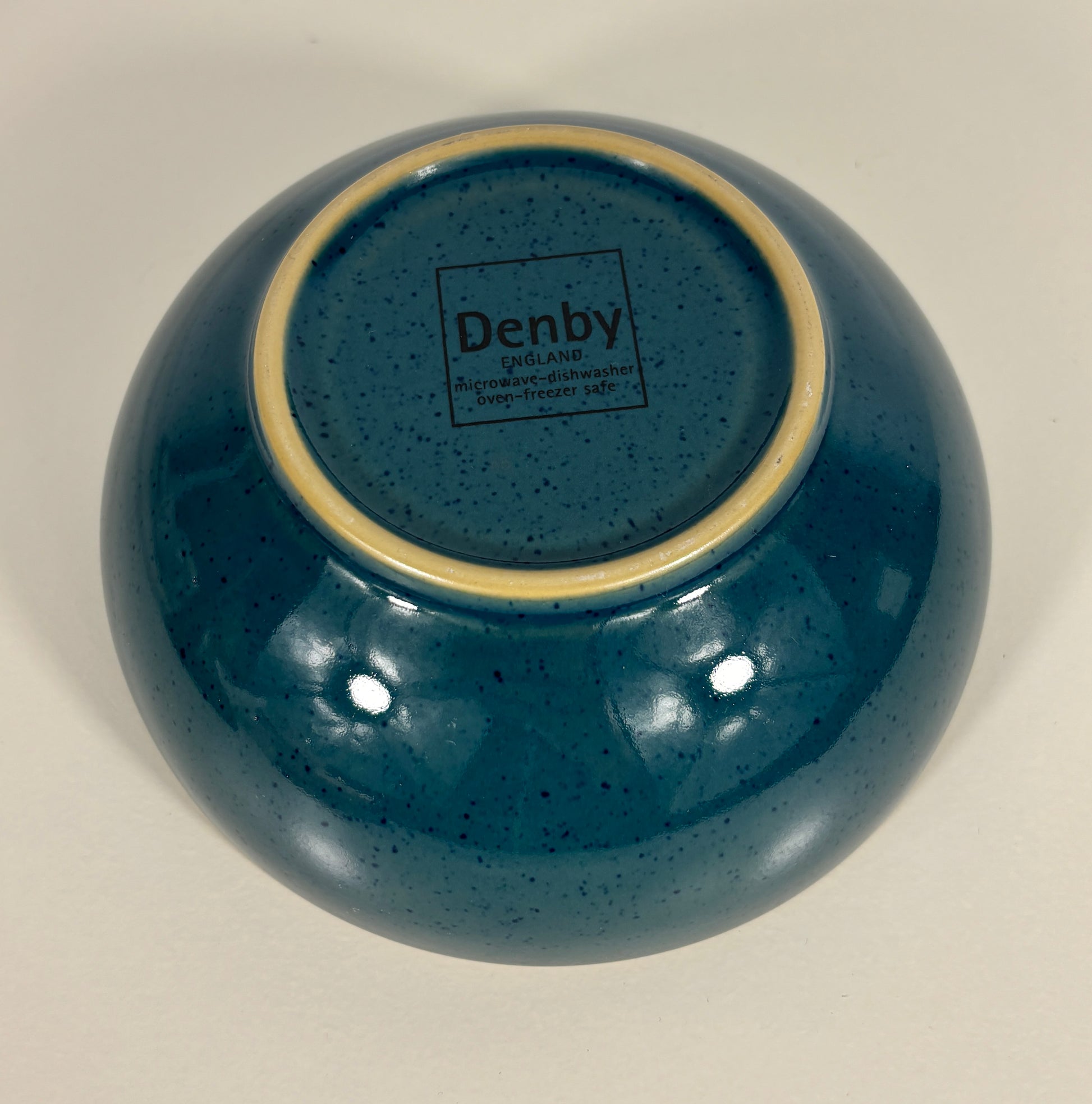 Denby Holly Green Christmas Soup Bowl