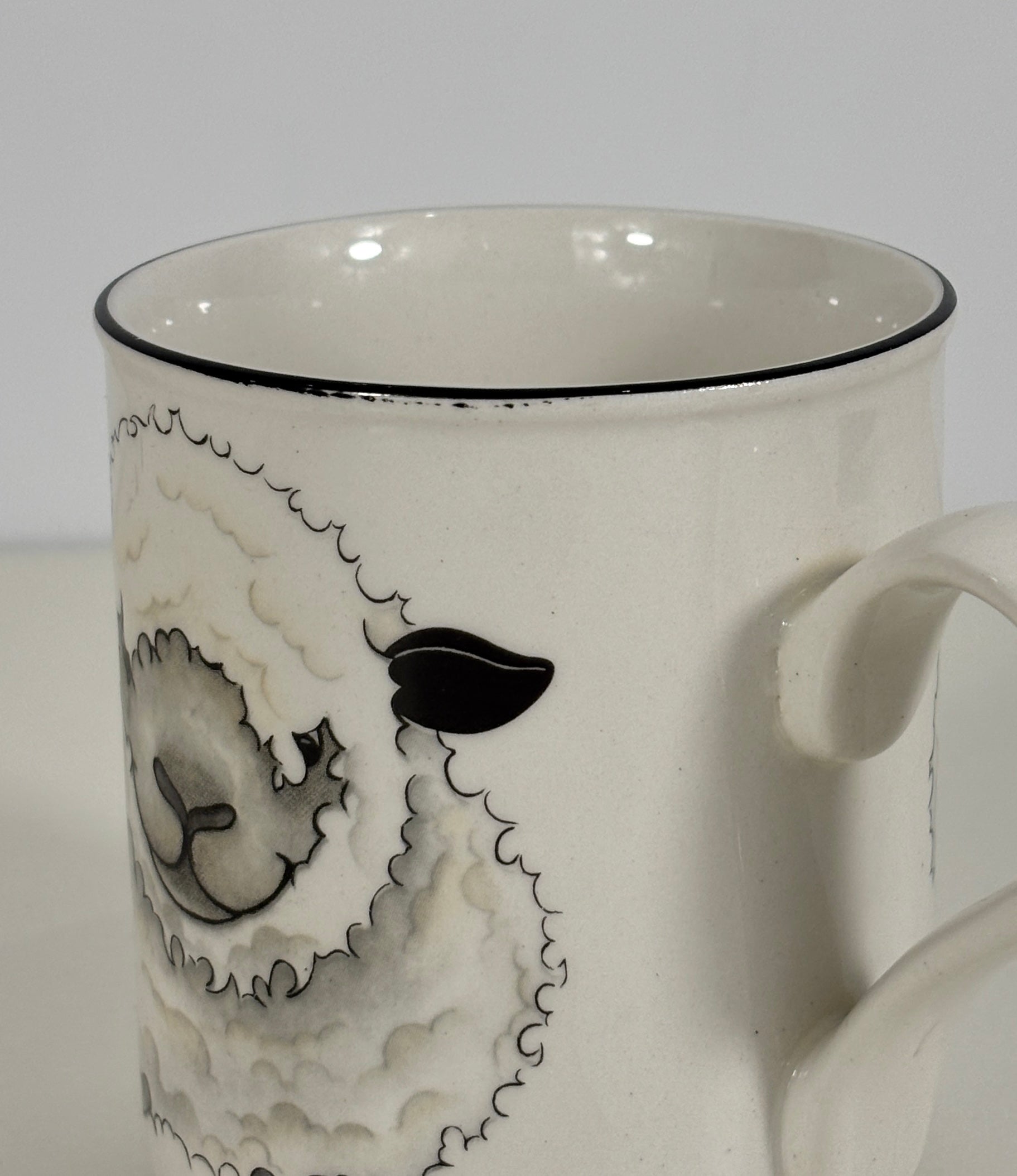 Arthur Wood Back to Front Sheep Mug