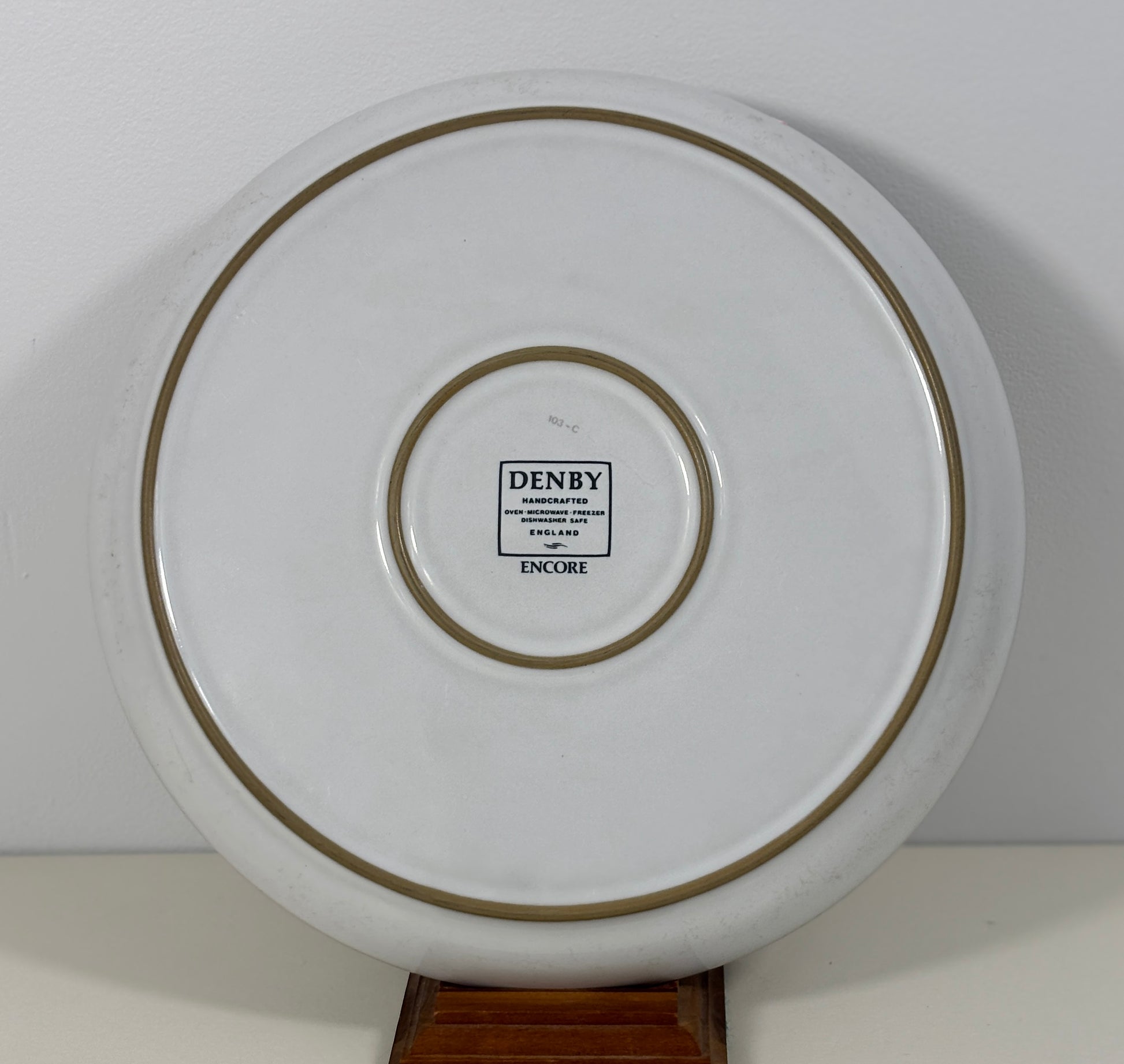 Denby Encore Stoneware Plate