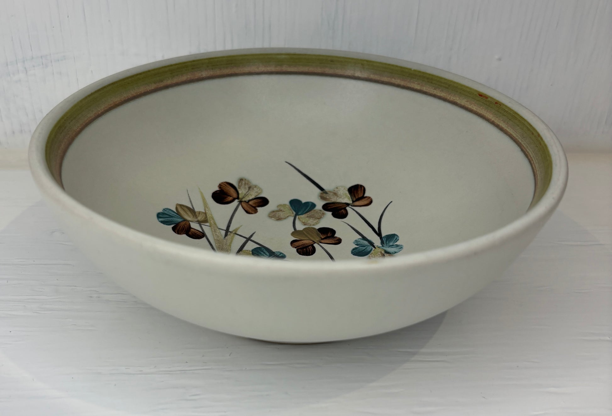 Denby Shamrock Soup Cereal Bowl