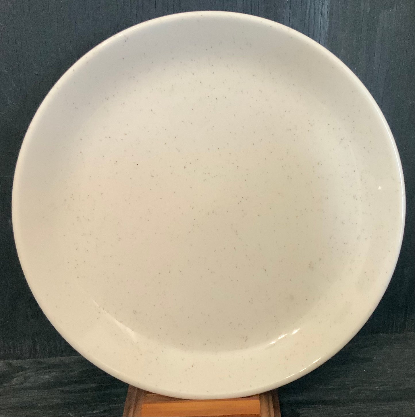 Homer Laughlin White Speckled Side Salad Plates