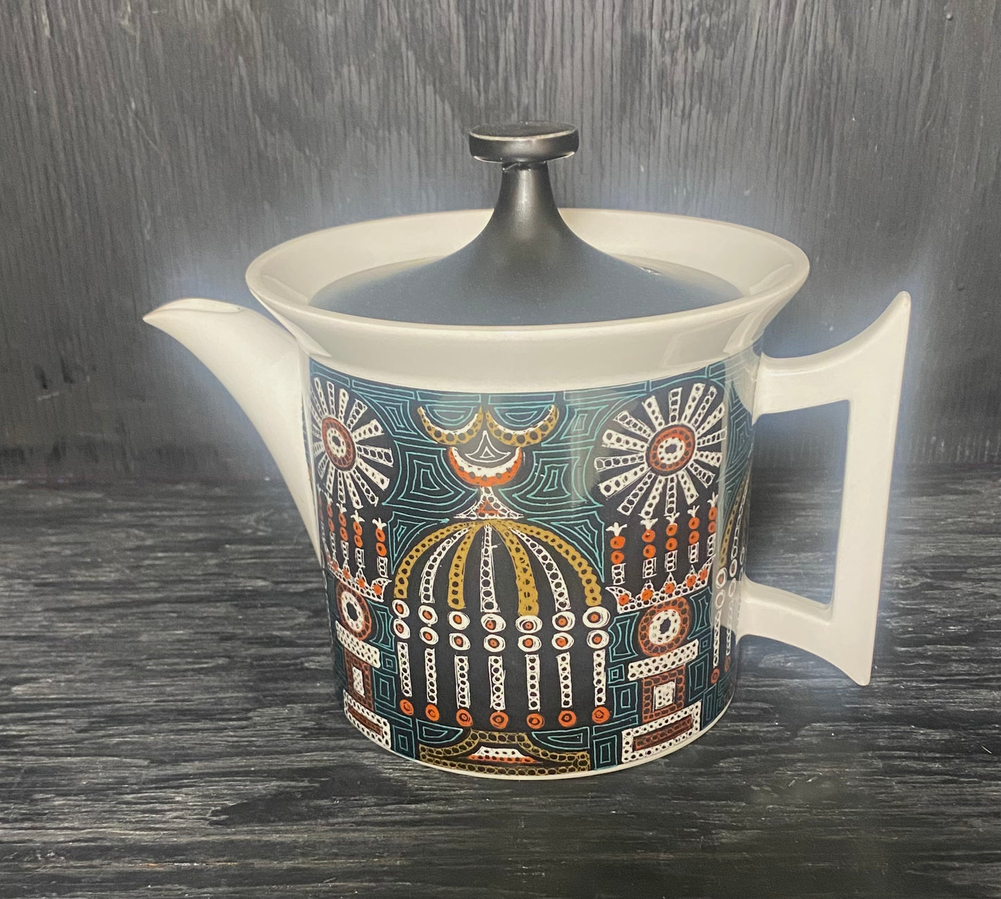 Portmeirion Pottery Magic City Tea Pot