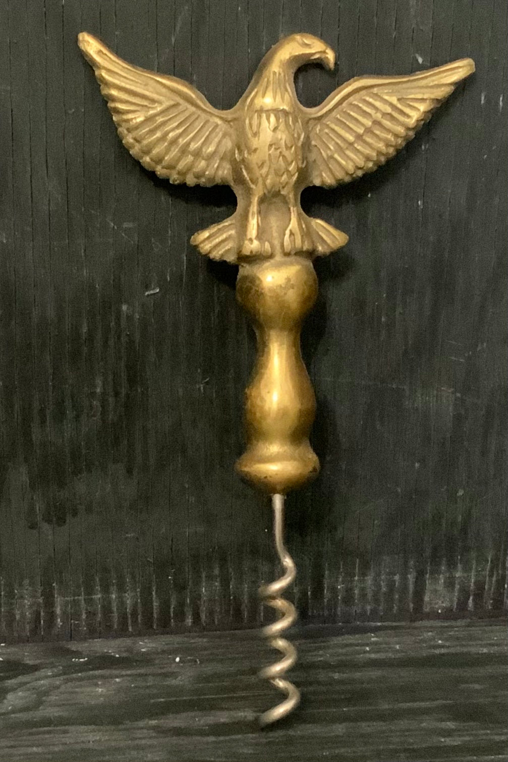 Vintage German Eagle Brass Corkscrew