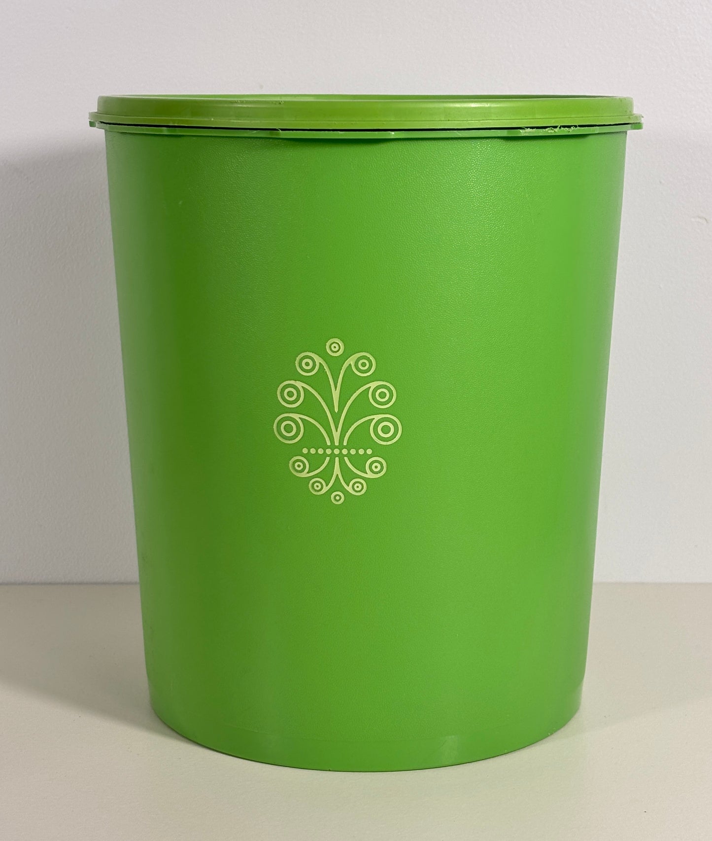 Green Tupperware Servalier Large Storage Container