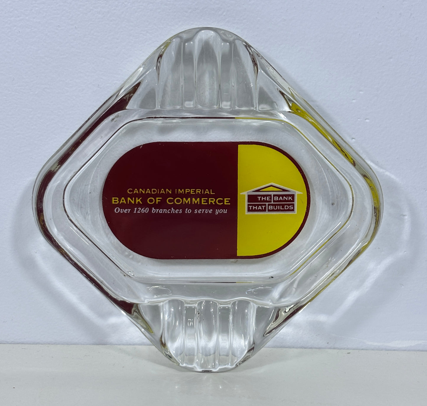Canadian Imperial Bank of Commerce CIBC Vintage Ashtray