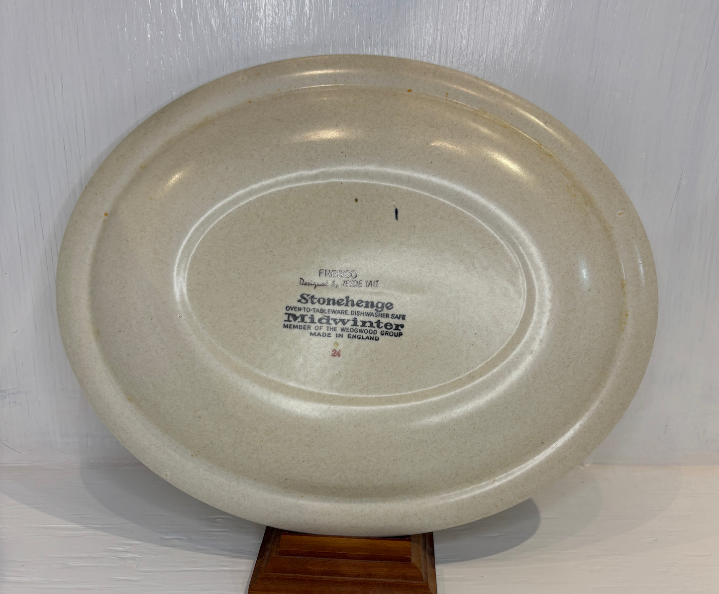 Stonehenge Midwinter Fresco Oval Serving Platter