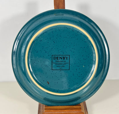 Denby Harlequin Red and Green Bread Plate