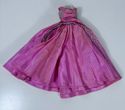 1963 Barbie Sophisticated Lady Pink Ball Gown