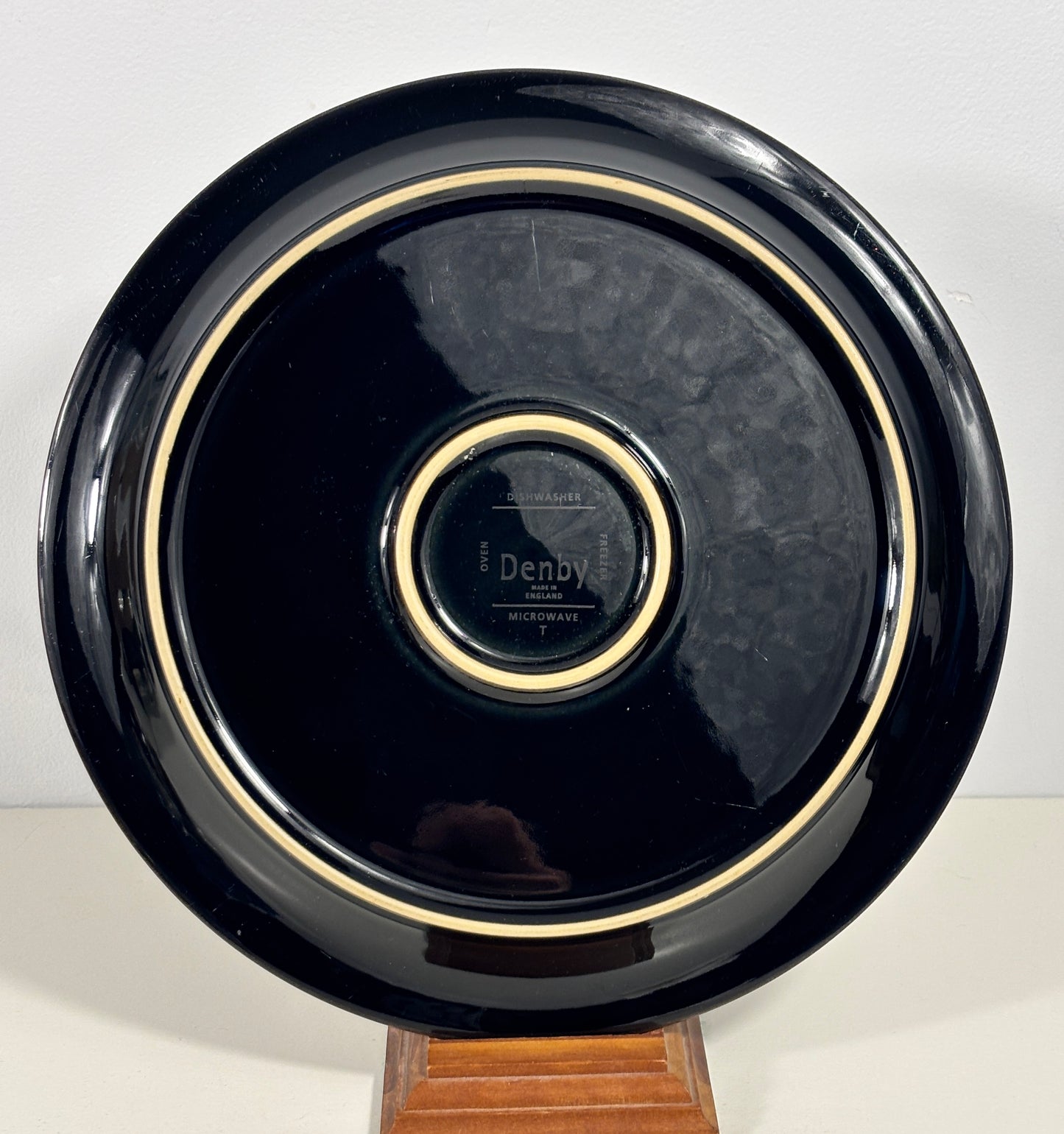 Denby Elements Jet Black Plate