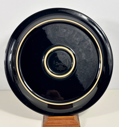 Denby Elements Jet Black Plate