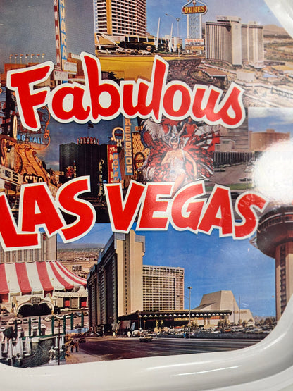 Retro Fabulous Las Vegas Metal Souvenir Tray