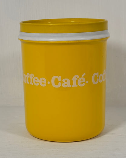 Rosti Denmark Yellow Coffee Container