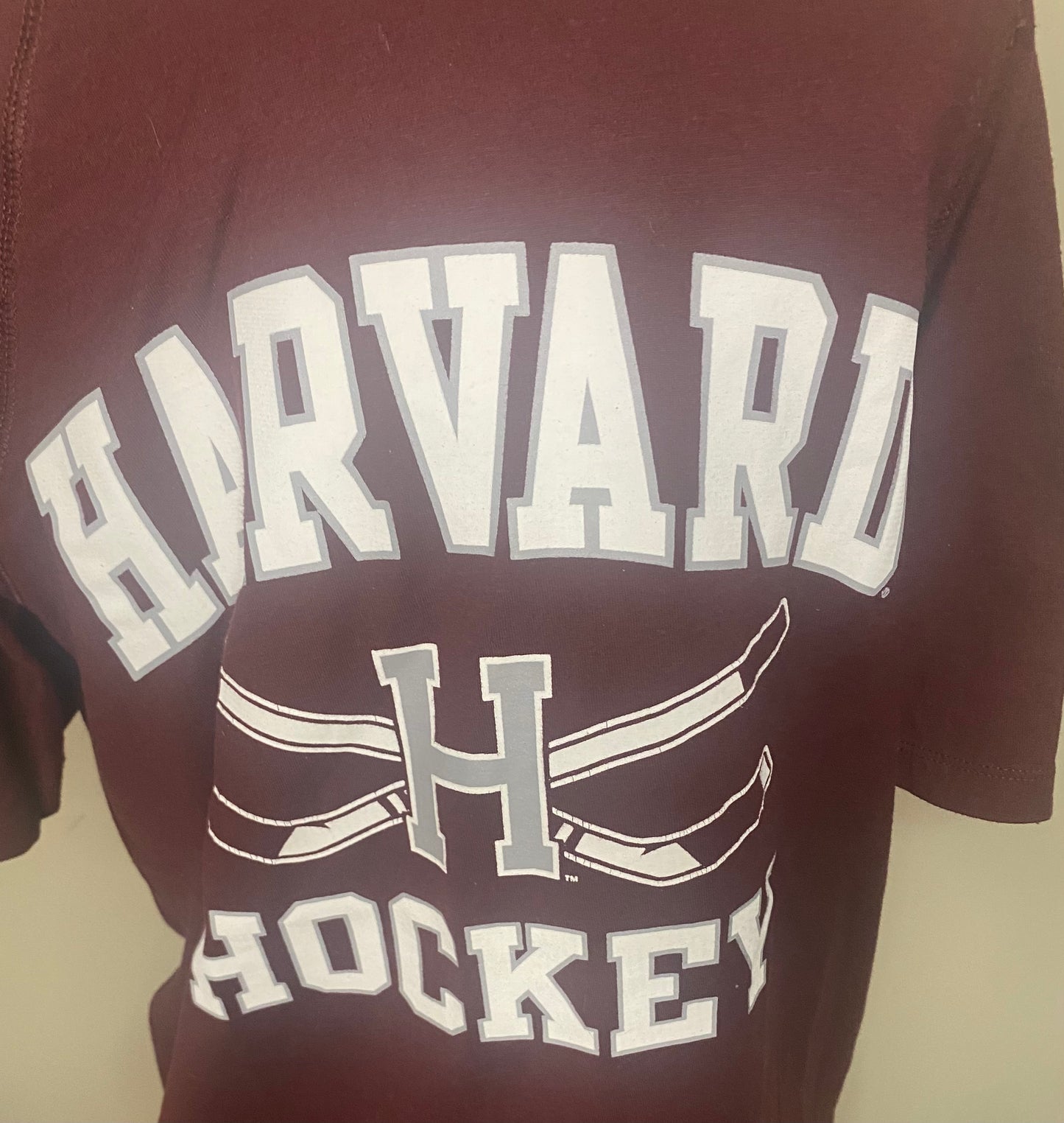 Harvard Hockey T Shirt Adult Medium