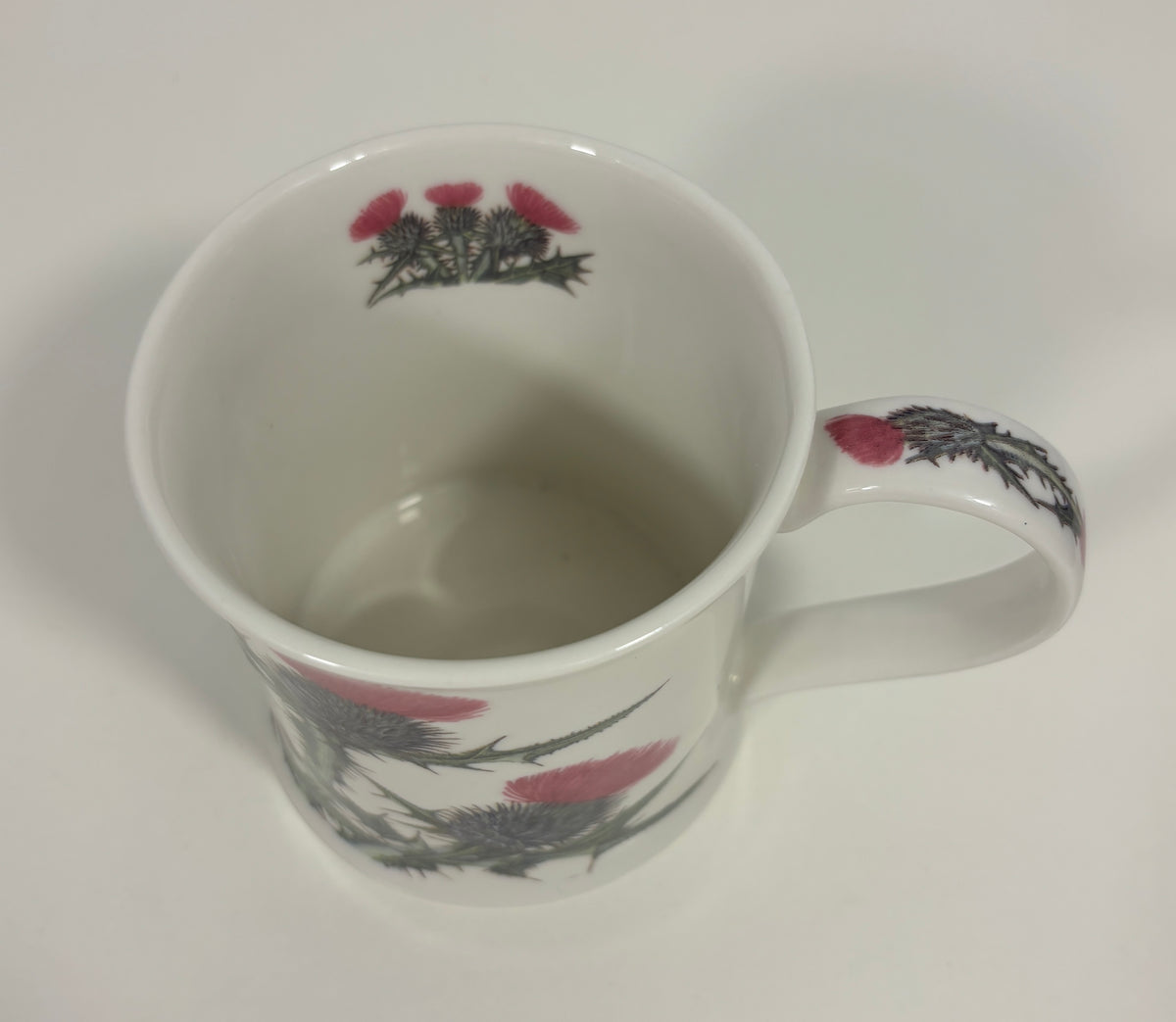 Kathy Pickles Dunoon Scottish Thistle Coffee Mug
