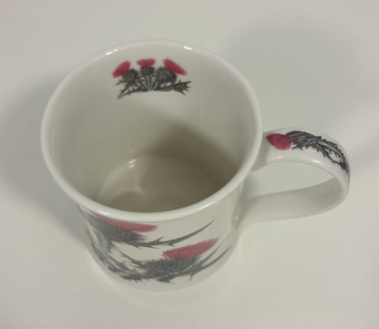 Kathy Pickles Dunoon Scottish Thistle Coffee Mug