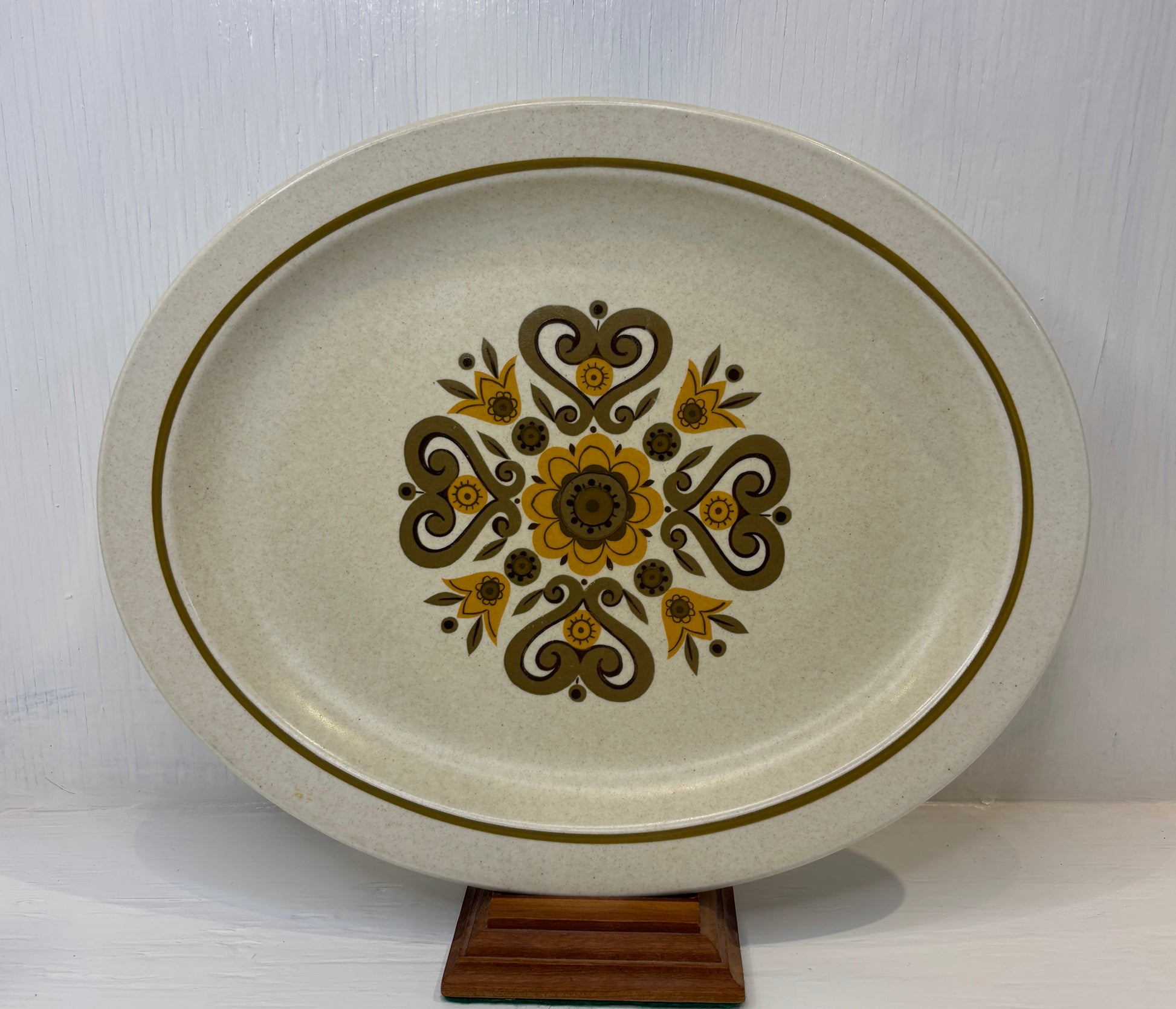 Stonehenge Midwinter Fresco Oval Serving Platter