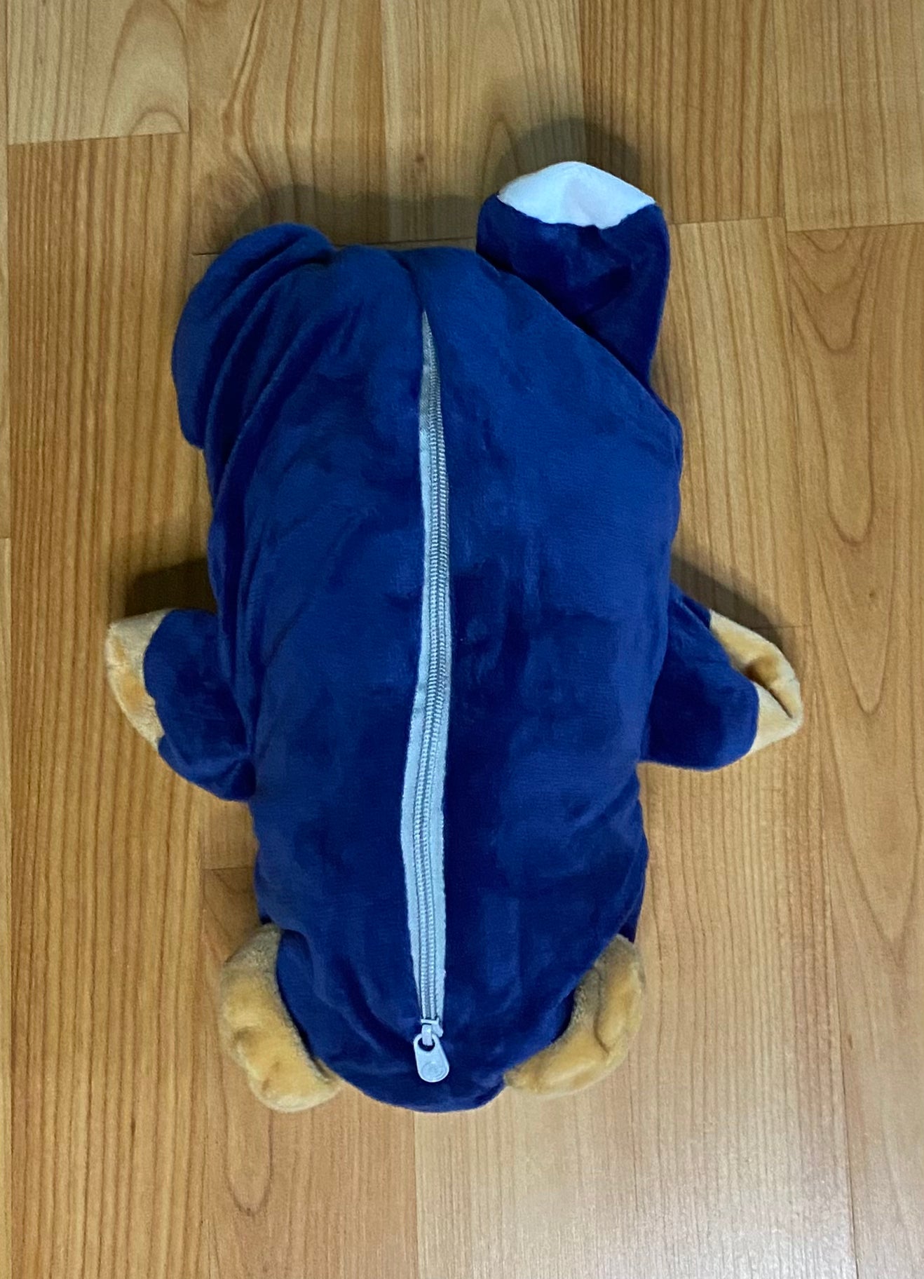 Toddler Toronto Maple Leafs Cubcoats Blue 2-in-1 Transforming Full-Zip Hoodie & Soft Plushie