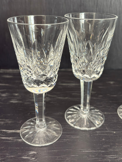 Waterford Crystal Lismore Sherry Glasses Set