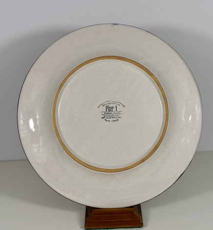 Pier 1 Imports Italian Swirl Plate
