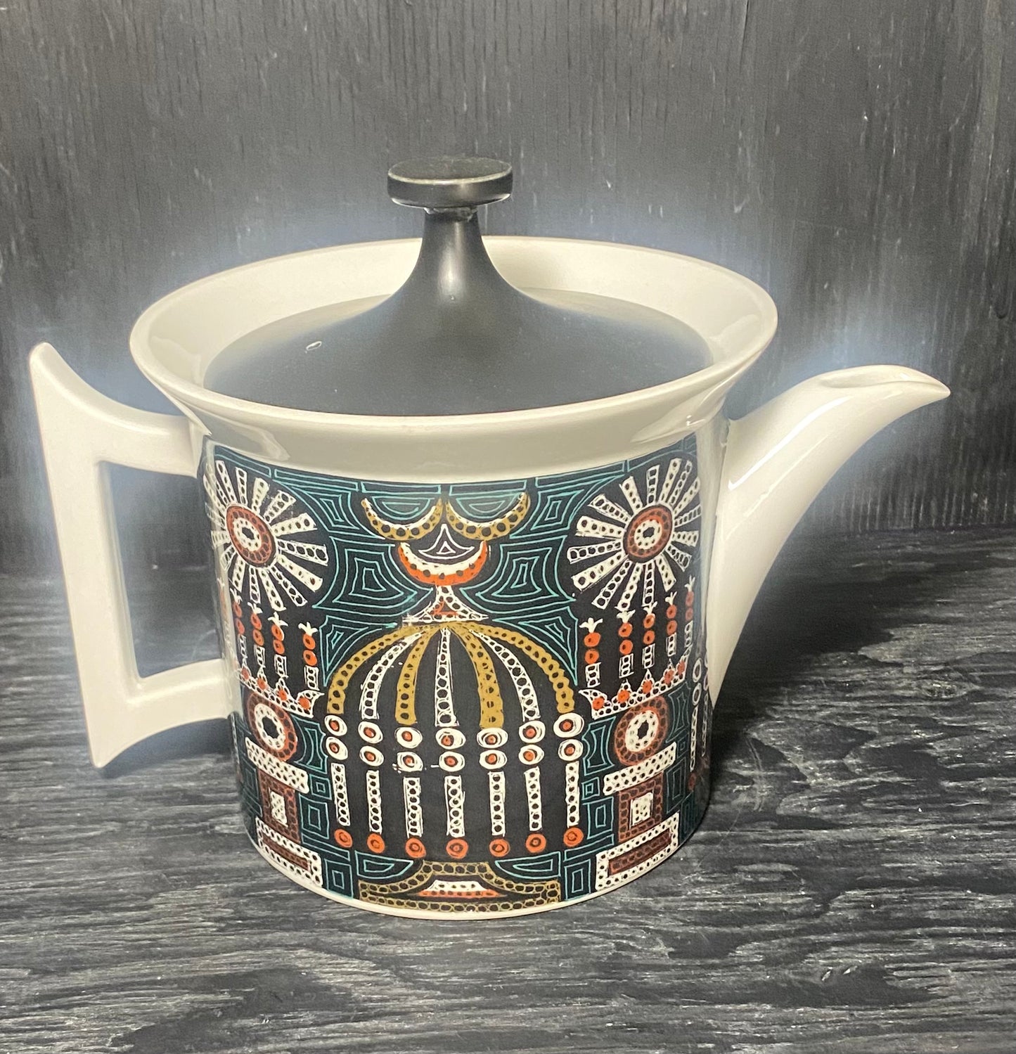 Portmeirion Pottery Magic City Tea Pot