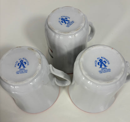 Arpo Romania Christmas Theme Mug Teacup Set