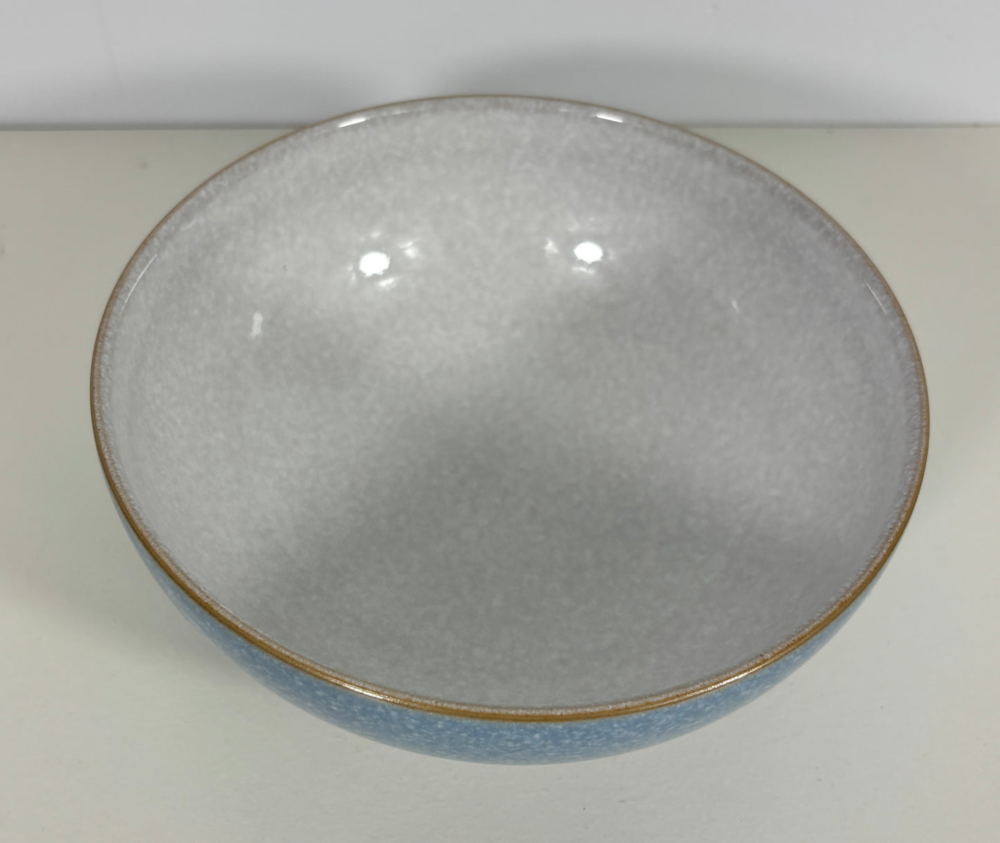 Denby Elements Blue Soup Bowl