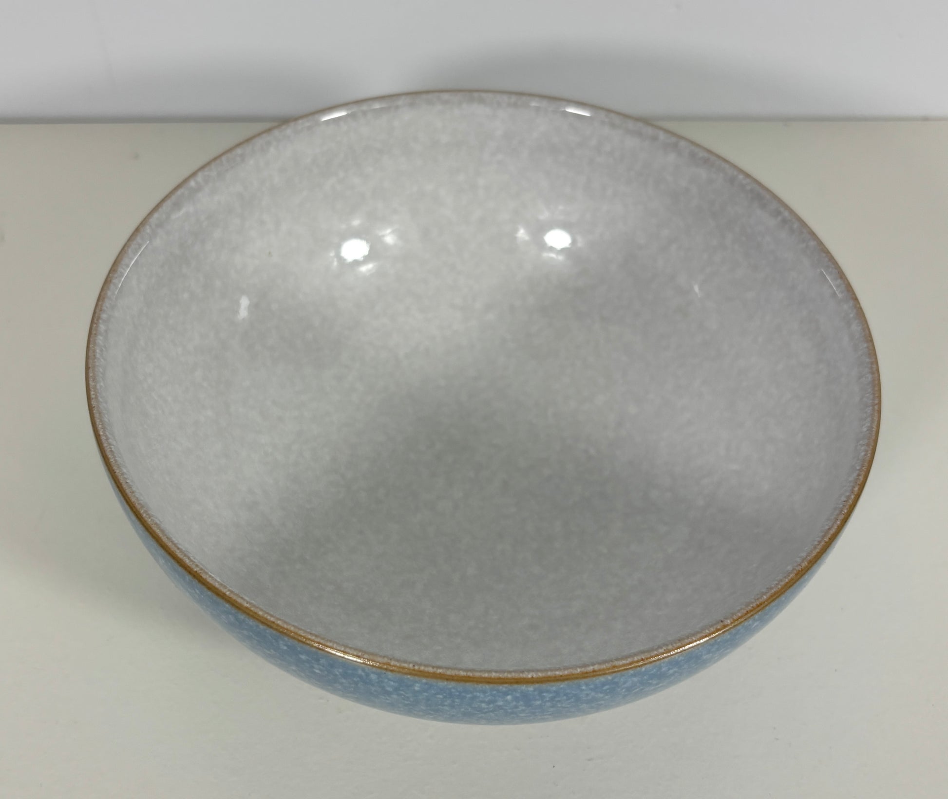 Denby Elements Blue Soup Bowl