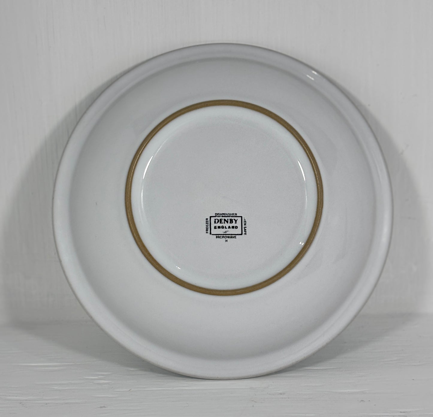 Denby Regency Green Rimmed Soup Bowl