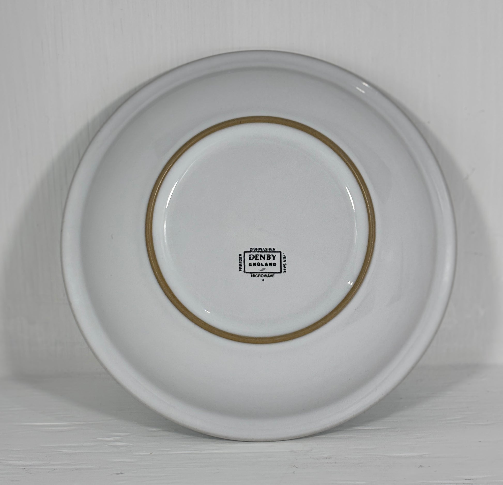 Denby Regency Green Rimmed Soup Bowl