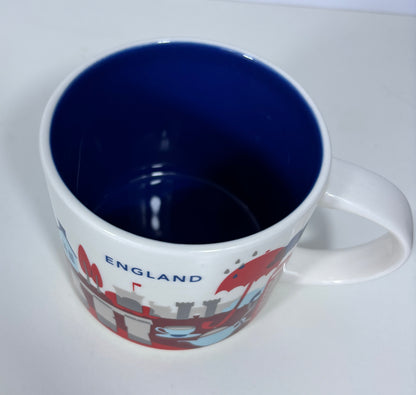 Starbucks You Are Here England Coffee Mug