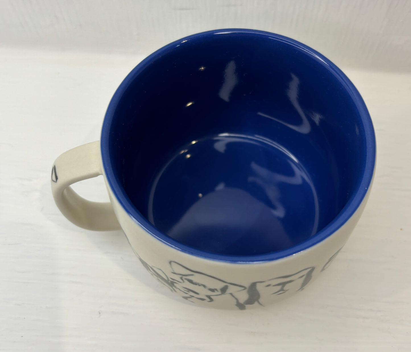 Anthropologie Dog Person Coffee Mug