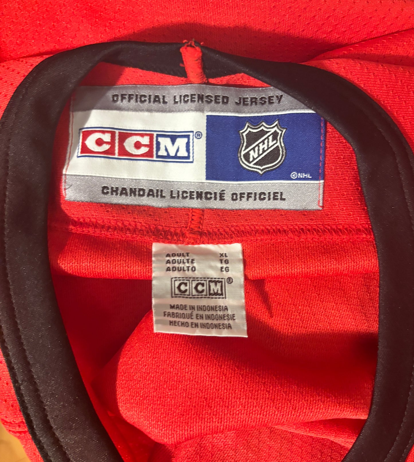 CCM Vintage Ottawa Senators Jersey Adult XL