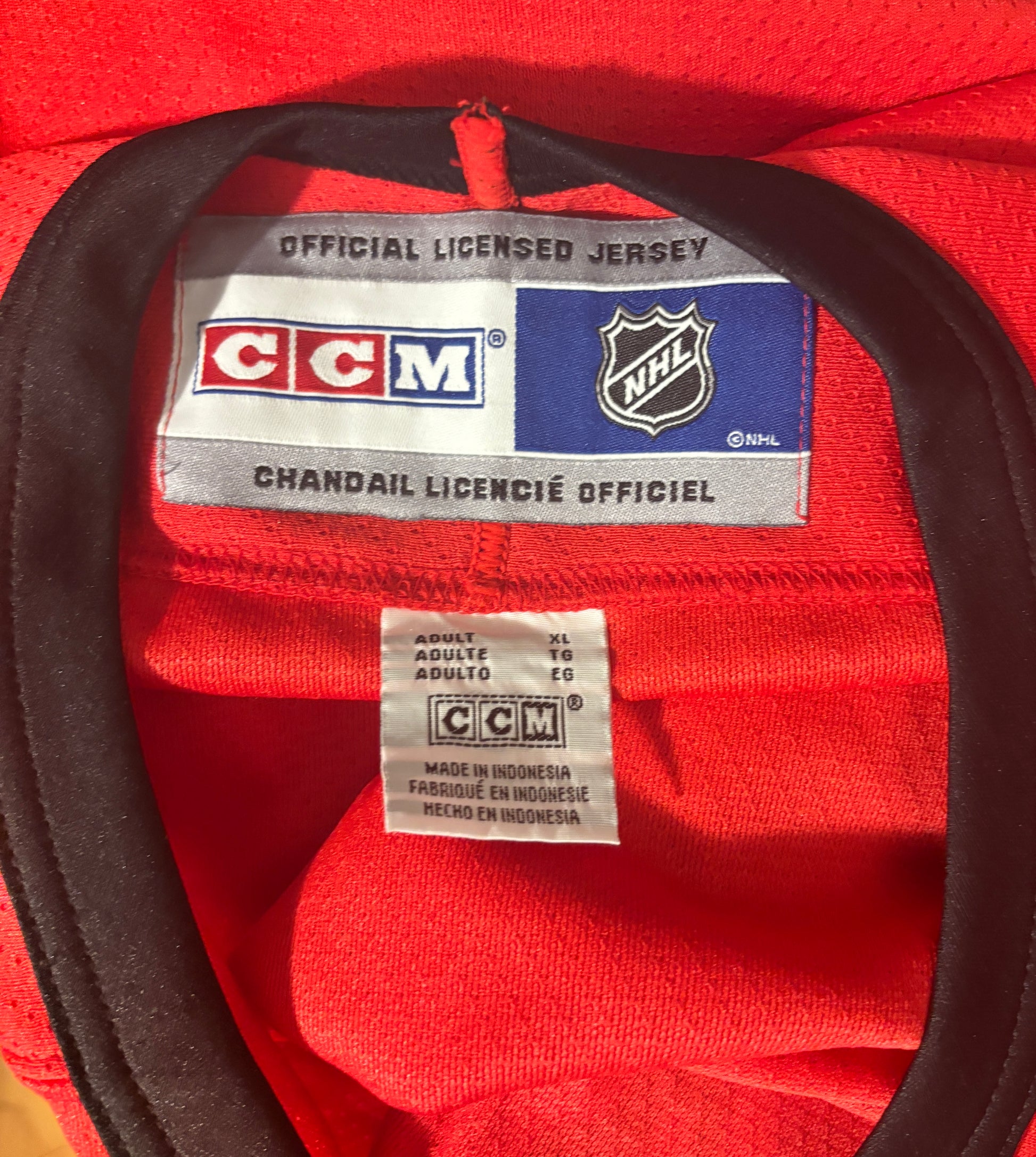 CCM Vintage Ottawa Senators Jersey Adult XL